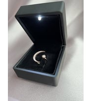 Ay Model Ayarlanabilir 925 Ayar Gümüş Yüzük