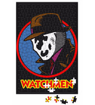 Watchmen Rorschach Meets Diick Tracy Puzzle 240 Parça Yapboz