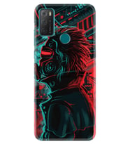 TCL 20E Kılıf Silikon Desen Mask Mand 1686