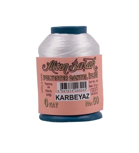 Altınbaşak Oya ve Dantel İpi 20 gr - Royaleks - No: K.BEYAZ