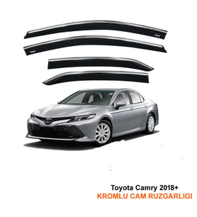 Toyota Camry Kromlu Cam Rüzgarlığı Niken 2018 Sonrası