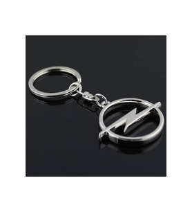 Opel Meriva Anahtarlık Metal 3D Krom Araba Anahtarlığı