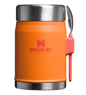 Stanley 10-09382-114 Klasik Kaşıklı 0,40 Litre Çelik Yemek Termosu - Turuncu