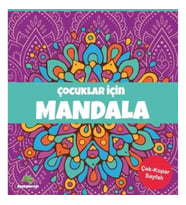 Çocuklar İçin Mandala - Mor
