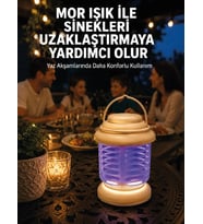 İç ve Dış Mekân Kullanımına Uygun Sinek Kovucu Lamba