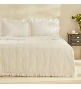 Karaca Home Perios Beyaz  Çift Kişilik Comfort Set