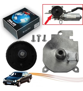 Mercedes E-Sınıfı W210 1995-2003 İçin Sunroof Motor Kapağı ve Dişli Seti 203 820 31 42 / 2038203142