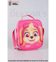 DEKOMUS İLE YENİ SEZON LİSANSLI PAW PATROL TERMOSLU BESLENME ÇANTASI (Pembe)