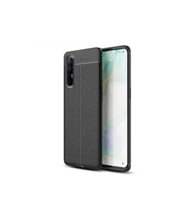 Oppo Reno 3 Pro 5G Uyumlu Kılıf Zore Niss Silikon Kapak (Siyah)