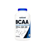 BCAA Branched Chaın Amıno Acıds 1000mg 500 Caps.