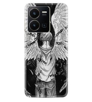 Vivo Y22 Kılıf Resimli Desenli Silikon Platinium Series Angel 1883