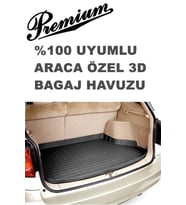 KIA SPORTAGE 2022+ Araca Özel Kauçuk Bagaj Havuzu