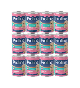 Proline Kuzu Etli Yavru Köpek Konservesi 400 Gr*12 Adet (Kahverengi)