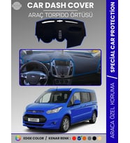FORD TORNEO CONNECT (2013-2020) Torpido Örtüsü Torpido Koruma Çatlamayı Engeller Tam Uyum