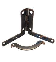 Makaslı Menteşe - 16x36x76mm, Oksit, 100 Adet