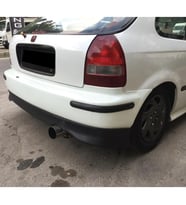 Honda Civic HB Arka Ek Mat Siyah Plastik Karlık 1996-2001