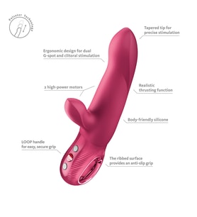 Fun Factory Bi Stronic Arc İtme ve Titreşimli Vibratör