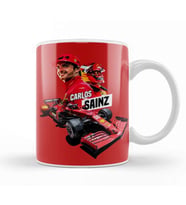 Carlos Sainz Racing Sainz Kupa Bardak Porselen