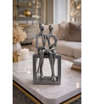 25 cm Kaideli Couple Biblo Obje Süs Dekoratif Ev Ofis Aksesuar