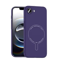 iPhone 17E Kılıf M-Safe Şarj Özellikli Kamera Korumalı Elio Sert PC Kılıf