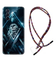 Huawei Nova Y70 Y90 Nova 9 SE  Kılıf Boyun Asklı Rasta Silikon Old Owl 1649
