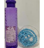 Rosecity 240ML Lavanta Kolonya Alana Gül Kokulu 99'lu Bebe Mavi Renkli Tesbih Hediye