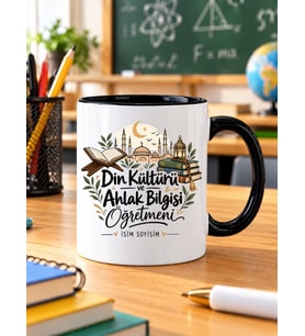 Kişiye Özel Din Kültürü ve Ahlak Bilgisi Öğretmeni Kupası İsimli Öğretmenler Günü Hediyesi