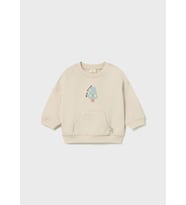 Mayoral Yenidoğan Bebek Sweatshirt Bej