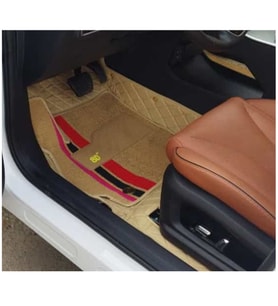 Chery Omada 5 Arası Aracına Özel 8d Çift Katmanlı Havuzlu Paspas Takımı (Altın)
