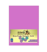 Koyu Pembe Renkli Mukavva 35x50 5 Adet Artlantis Renkli Mukavva 5 Adet