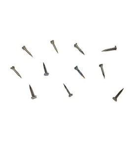 Klips, Menteşe, Ayağı Çivisi 9mm Çelik - Siyah 100gr
