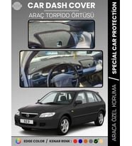 MAZDA 323 BJ HATCHBACK KAPAKLI (1998-2003) Torpido Örtüsü Panel Koruma Torpido Koruma Tam Uyum
