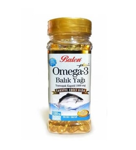BALEN OMEGA 3 KAPSÜL 100 ADET BALIK YAĞI KAPSÜLÜ