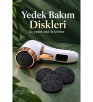 Yuvarlak Başlıklı Elektrikli Ayak ve Topuk Bakım Cihazı