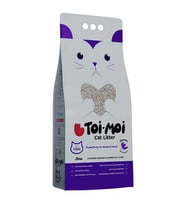 Toi Moi Natura Cream Lavanta Kokulu Topaklanan Kedi Kumu 10 Kg (Gri)