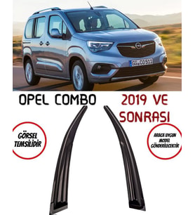 Opel Combo 2019 Ve Sonrası Cam Rüzgarlığı 2-li