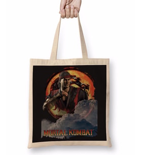 Mortal Kombat Liu Kang Game Bez Çanta Uzun Saplı
