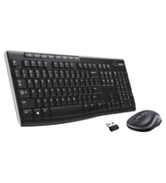 Logitech MK270 Kablosuz Türkçe Klavye Mouse Seti -  Siyah 920-004525