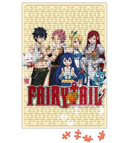Fairy Tail Anime Erza Scarlet Happy Lisanna Straus Puzzle