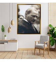 ÇERÇEVELİ ATATÜRK TABLO S450