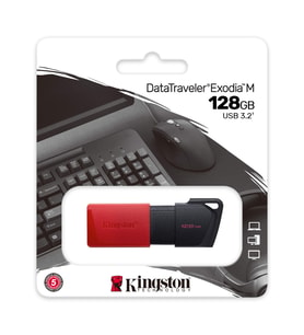 128GB USB3.2 DTXM/128GB Exodia M KINGSTON