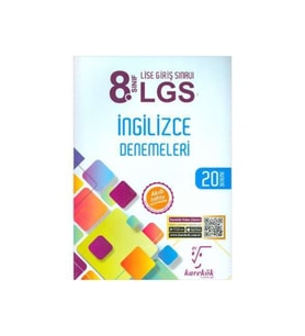Karekök Yayınları Karekök - 8.sınıf Lgs Ingilizce 20 Deneme Sınavı (Çok Renkli)