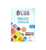 Karekök Yayınları Karekök - 8.sınıf Lgs Ingilizce 20 Deneme Sınavı (Çok Renkli)