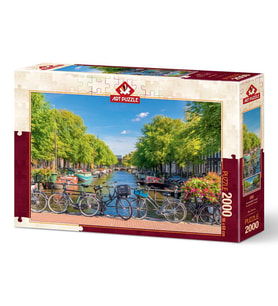 Art Puzzle Amsterdam Kanalı 2000 Parça