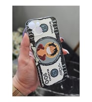 Iphone 15 Uyumlu Baskılı Şeffaf Telefon Kılıfı