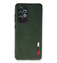 Durukar® Samsung Galaxy A73 5G Kılıf Loop Deri Silikon - Yeşil