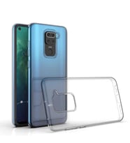 Xiaomi Redmi Note 9 Kılıf Zore Şeffaf İnce ve Esnek Süper Silikon (Renksiz)