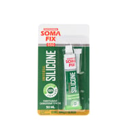 SOMAFİX SİLİKON GENEL AMAÇLI TÜP ŞEFFAF 50ML (Beyaz)