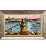 GÜMÜŞ ÇERÇEVELİ TABLO NN319