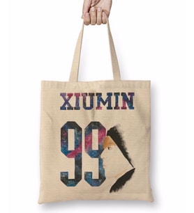 Exo Xiumin 99 Bez Çanta Uzun Saplı